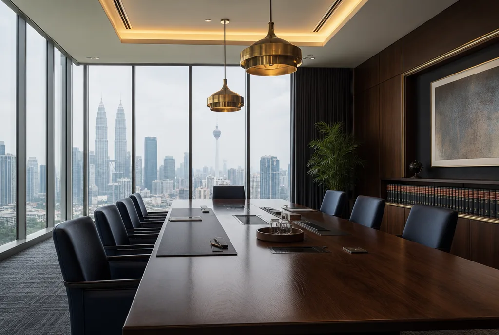 Boardroom at Halim Ng & Pillai, Kuala Lumpur