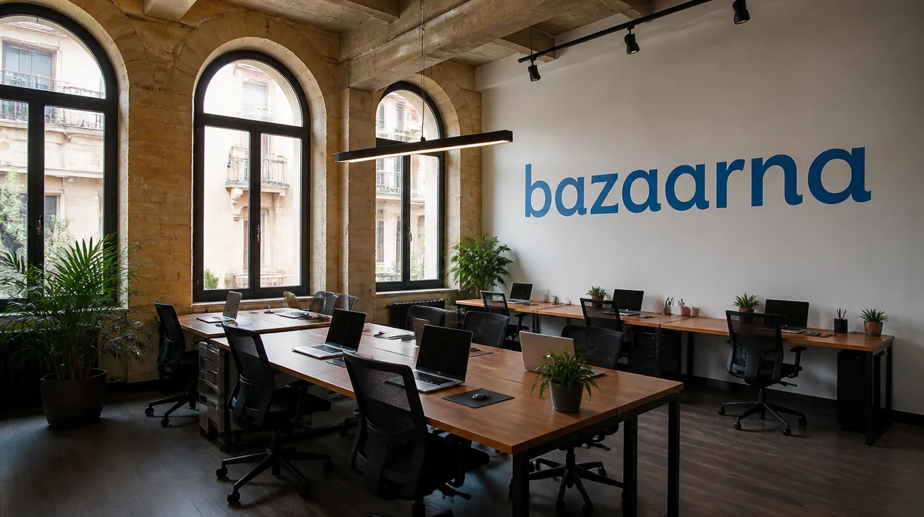 The Bazaarna office in Gemmayzeh