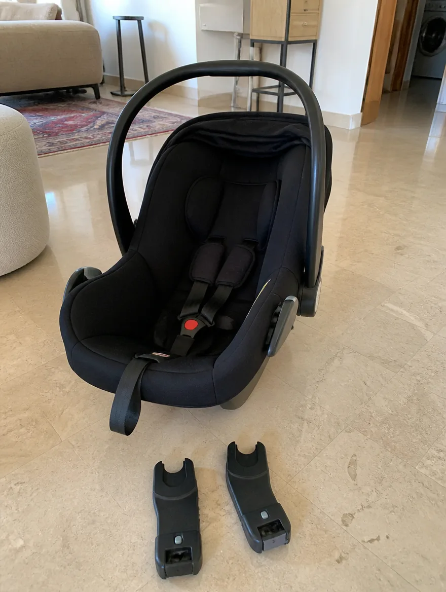 Cybex infant car seat with stroller adapters