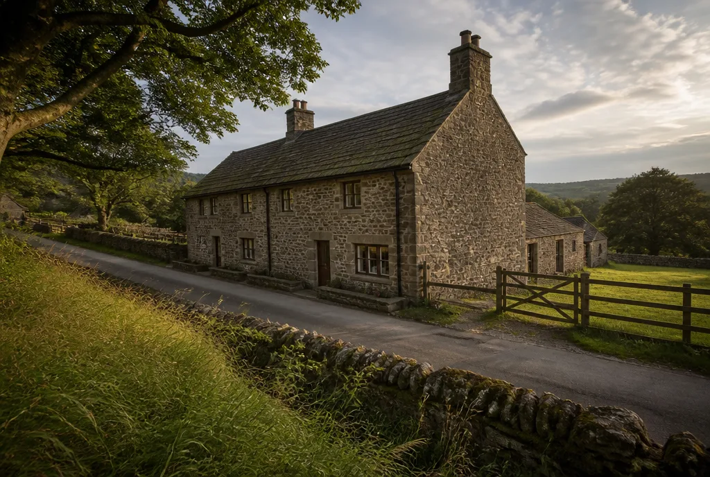 Period farmhouse — High Birks Farmhouse, Sheepcote Lane, Darley