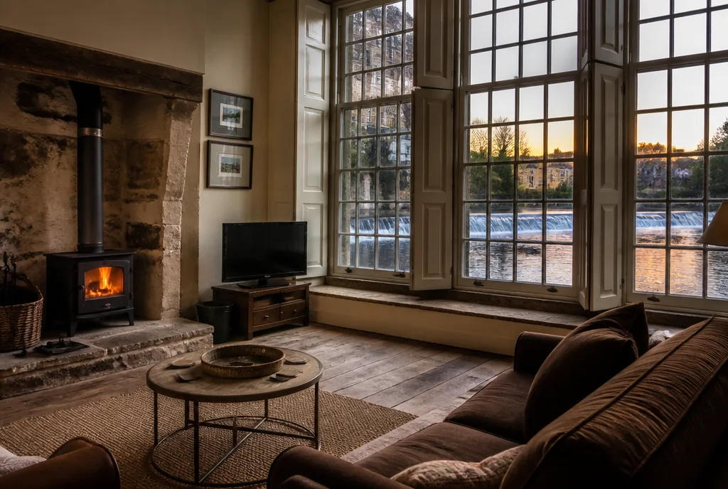 The Millwright’s House, Glasshouses, Pateley Bridge — interior