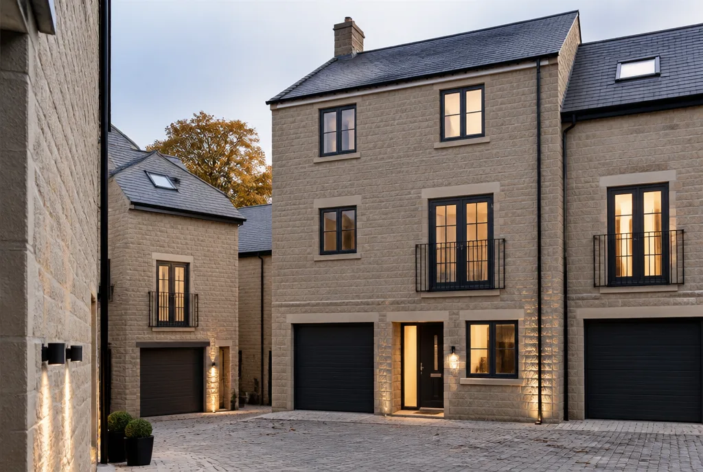 Modern townhouse — 4 Springfield Mews, Kings Road, Harrogate