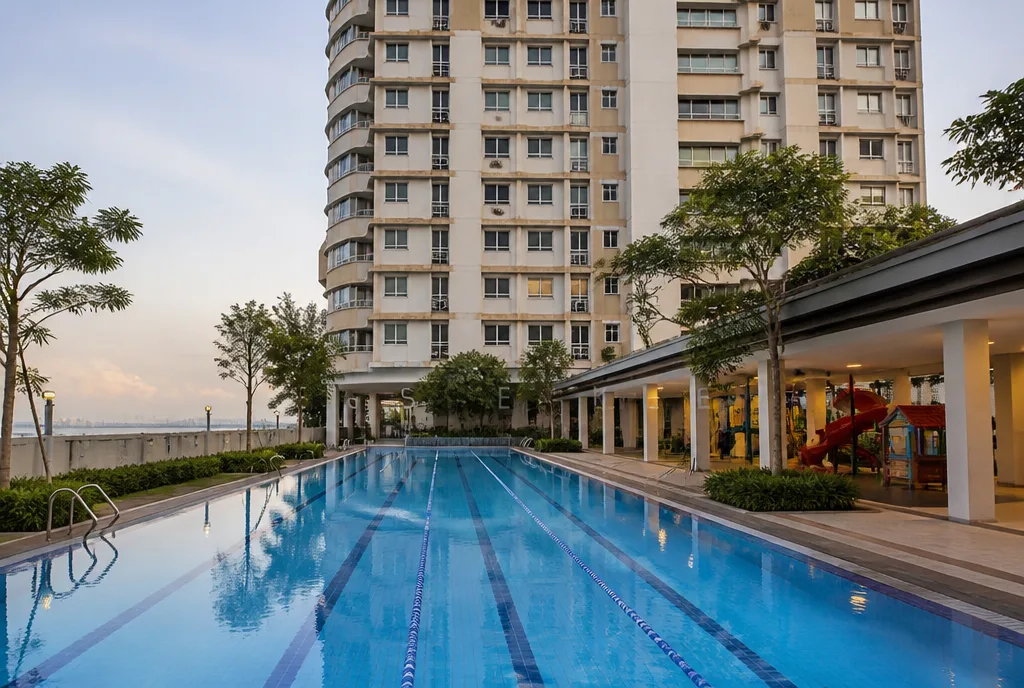 Pool deck, Astaka Bayu