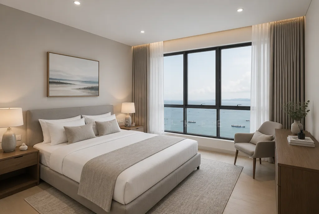 Master bedroom, Marin Vista