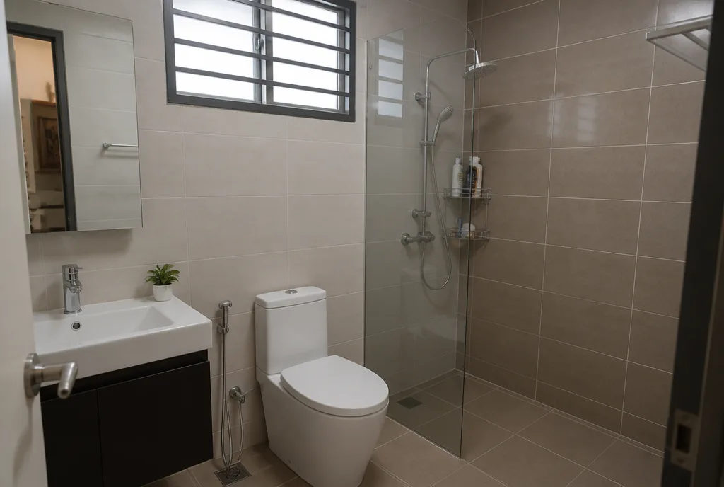 Bathroom, Sri Nibong Villas