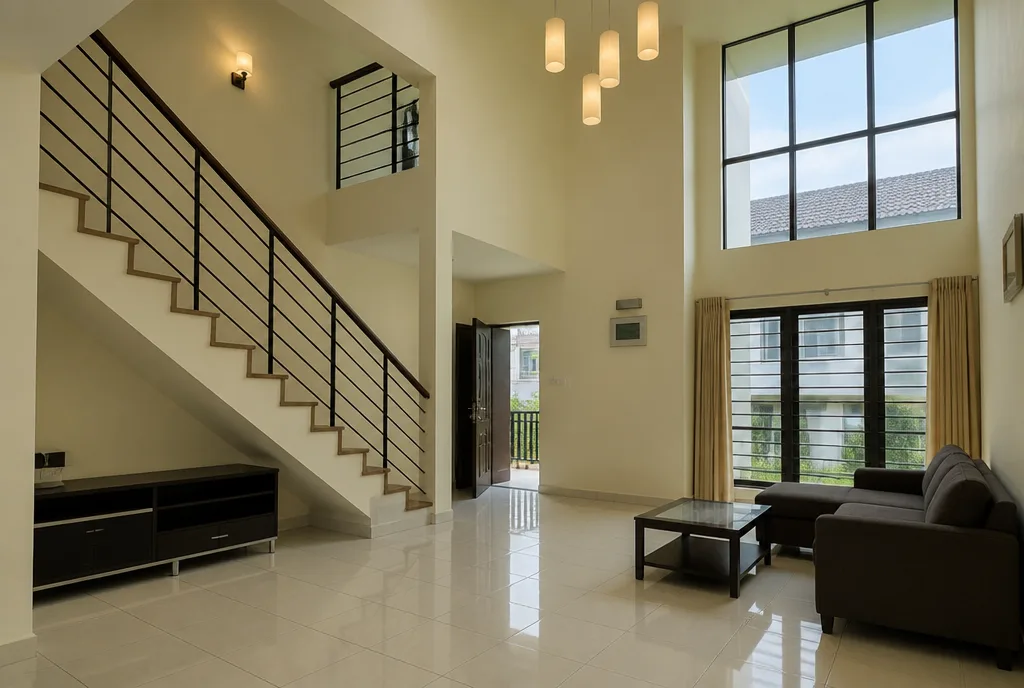 Living hall, Sri Nibong Villas