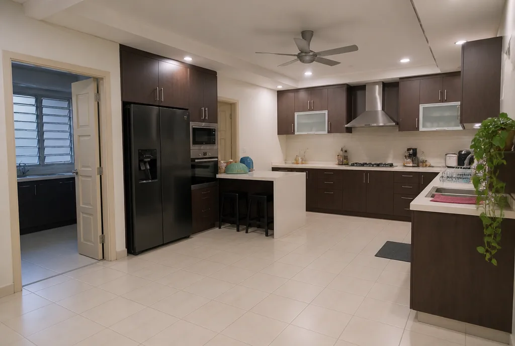 Kitchen, Sri Nibong Villas