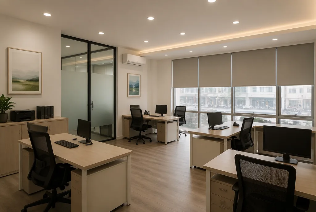 The interior of the Kelawei Realty office