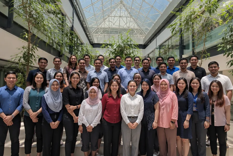 The whole group, annual gathering at the Kota Damansara office