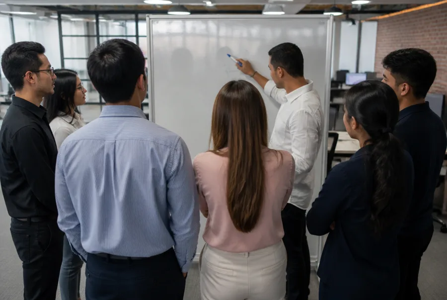 Monday briefing on the agency floor