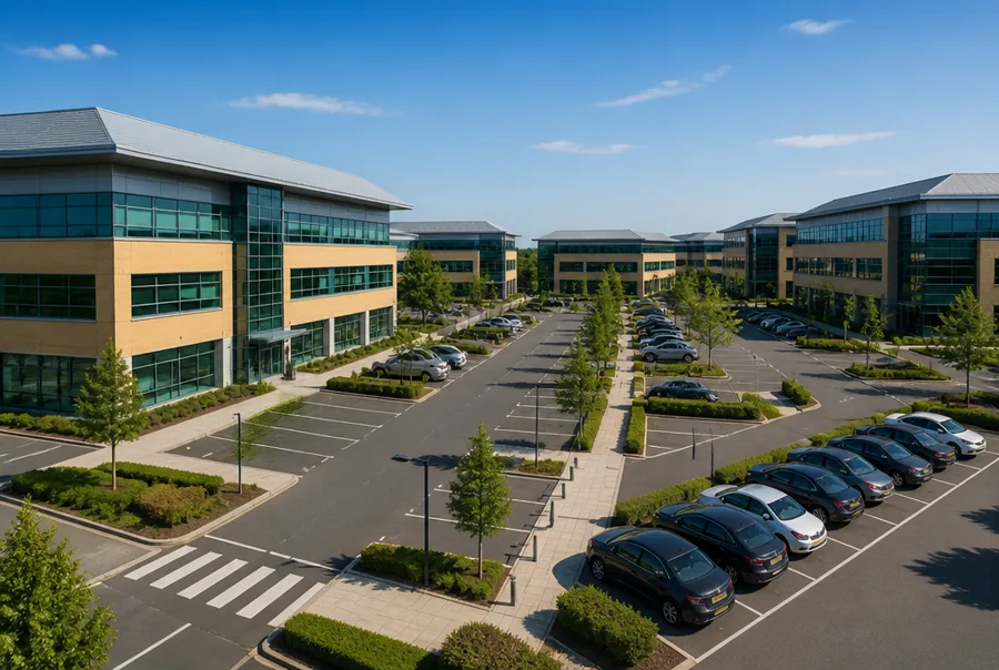 Business park consolidation