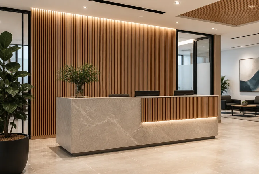 Reception, professional services firm