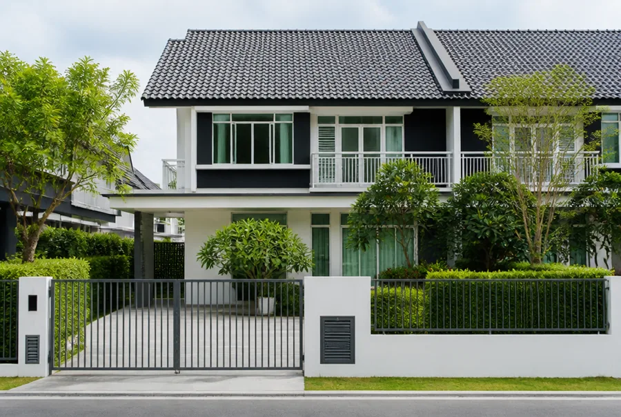 Semi-detached and bungalow