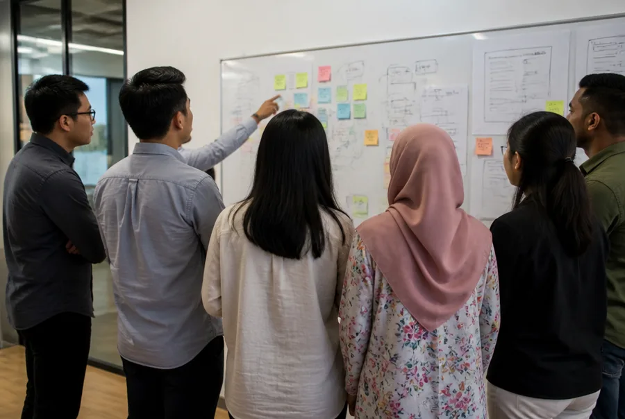Workshop groups work a live comparables set, not a case study