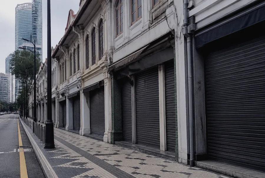 Shop building, Jalan Raja Laut