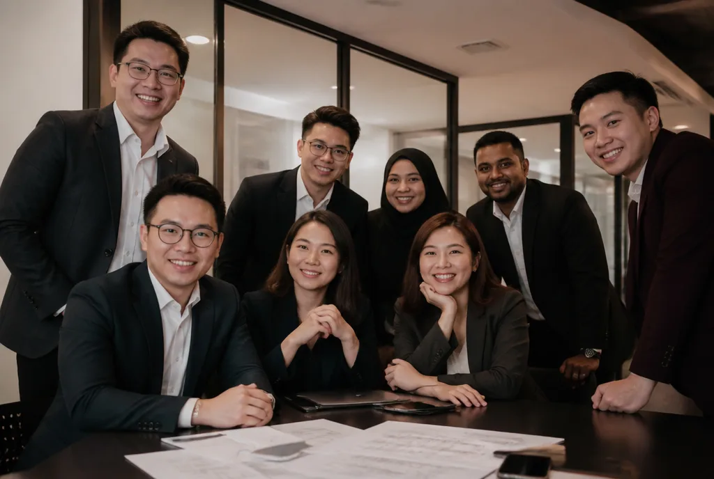 The Subang USJ team at Vermilion Properties