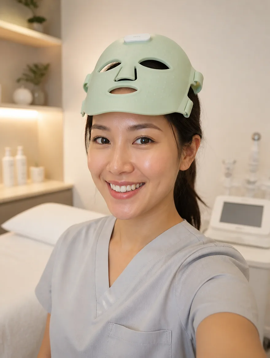 Jenna Park, RN with the Lumen Mask