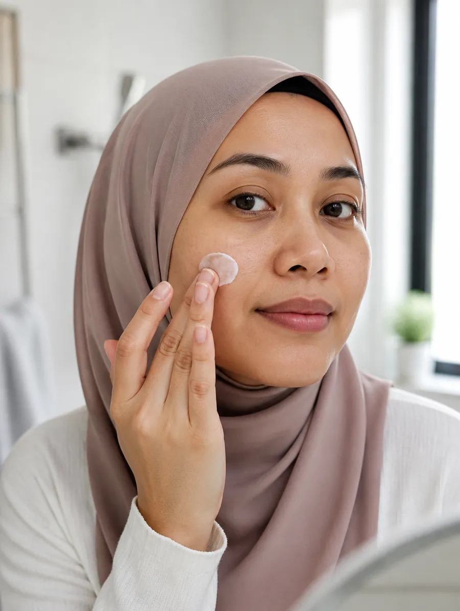 Applying Natural Moisturizing Factors + HA