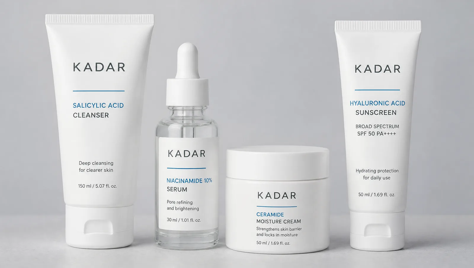 Building your first routine, in four products