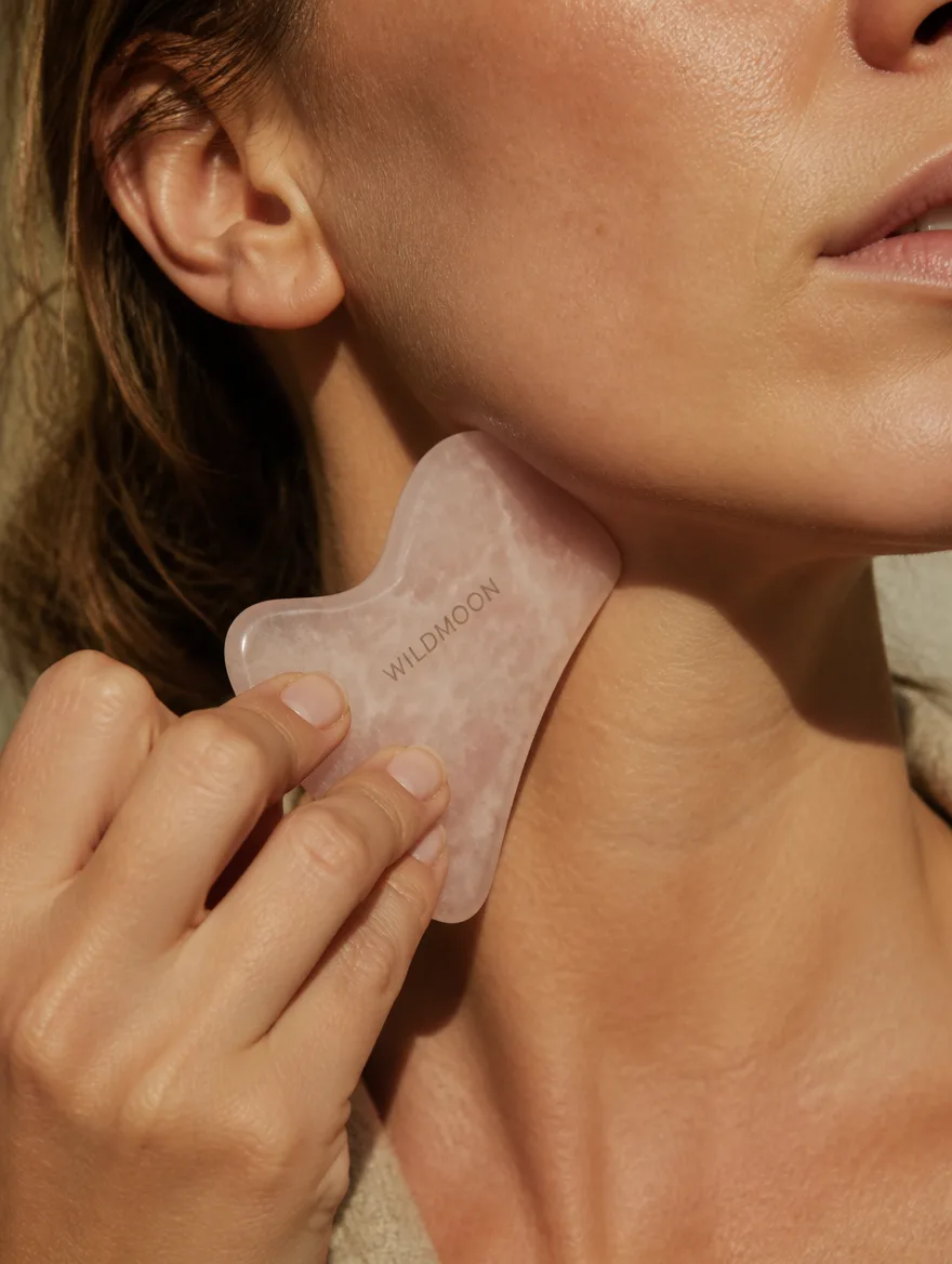 Rose Quartz Gua Sha, image 2