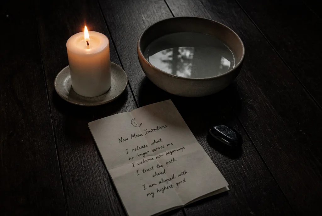 A simple new moon intention ritual