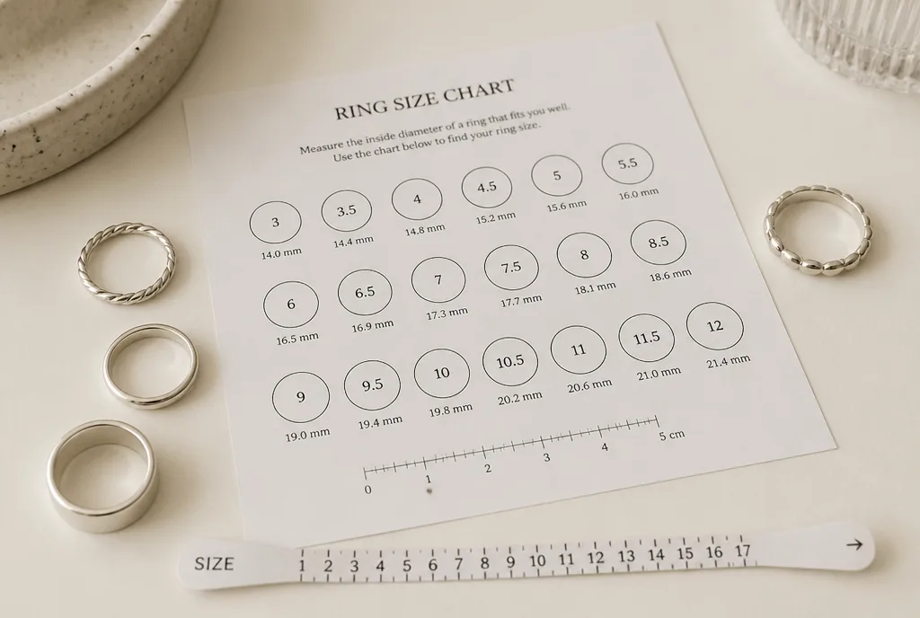 How to measure your ring size at home