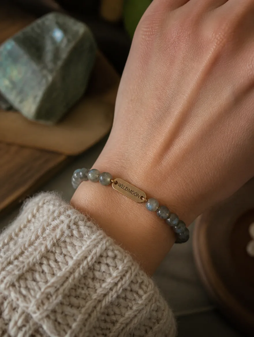 Labradorite 6mm Bracelet, image 2
