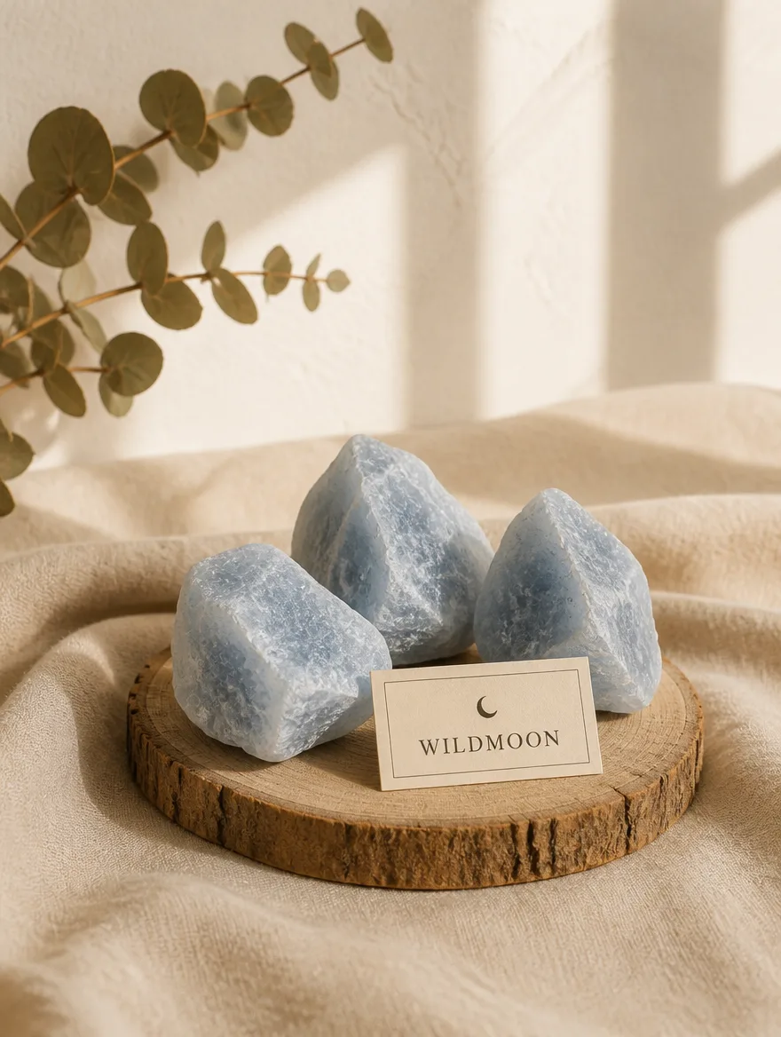 Raw Blue Calcite