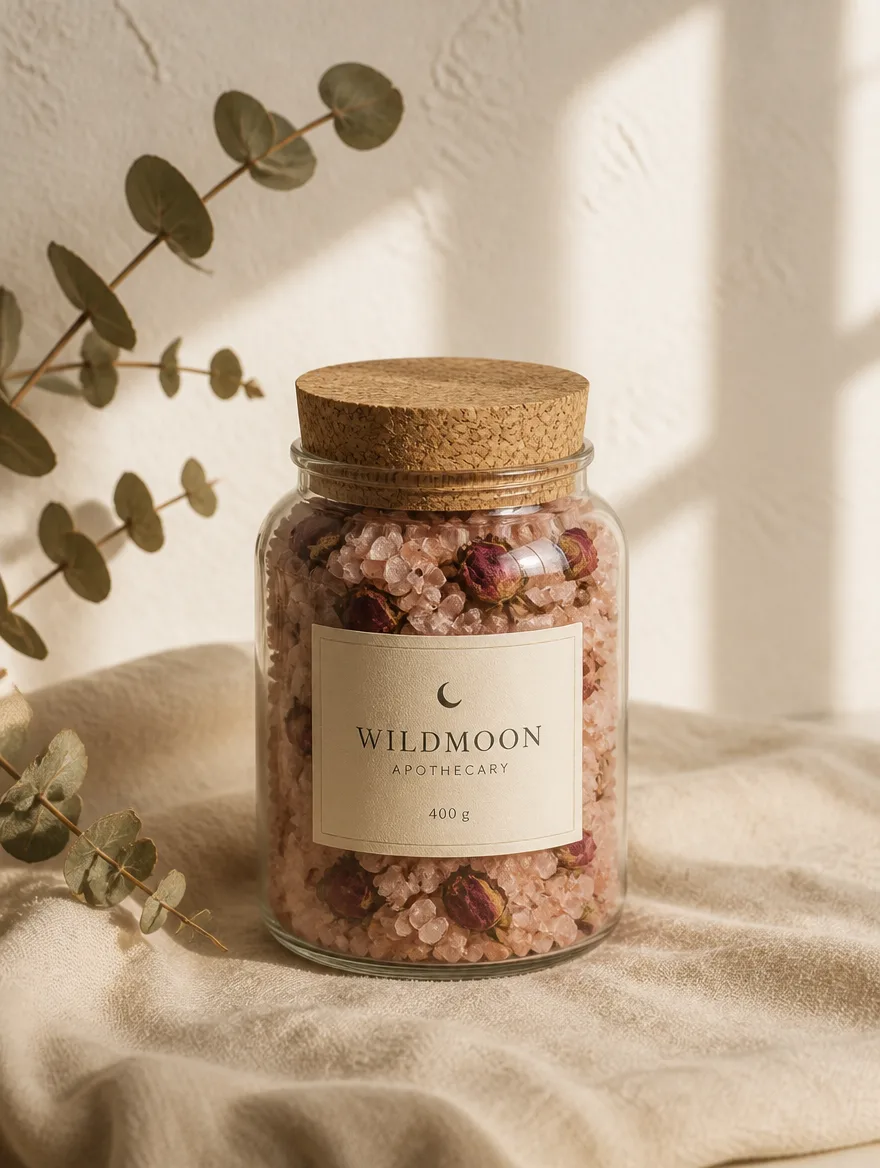 Full Moon Rose Clay Bath Soak
