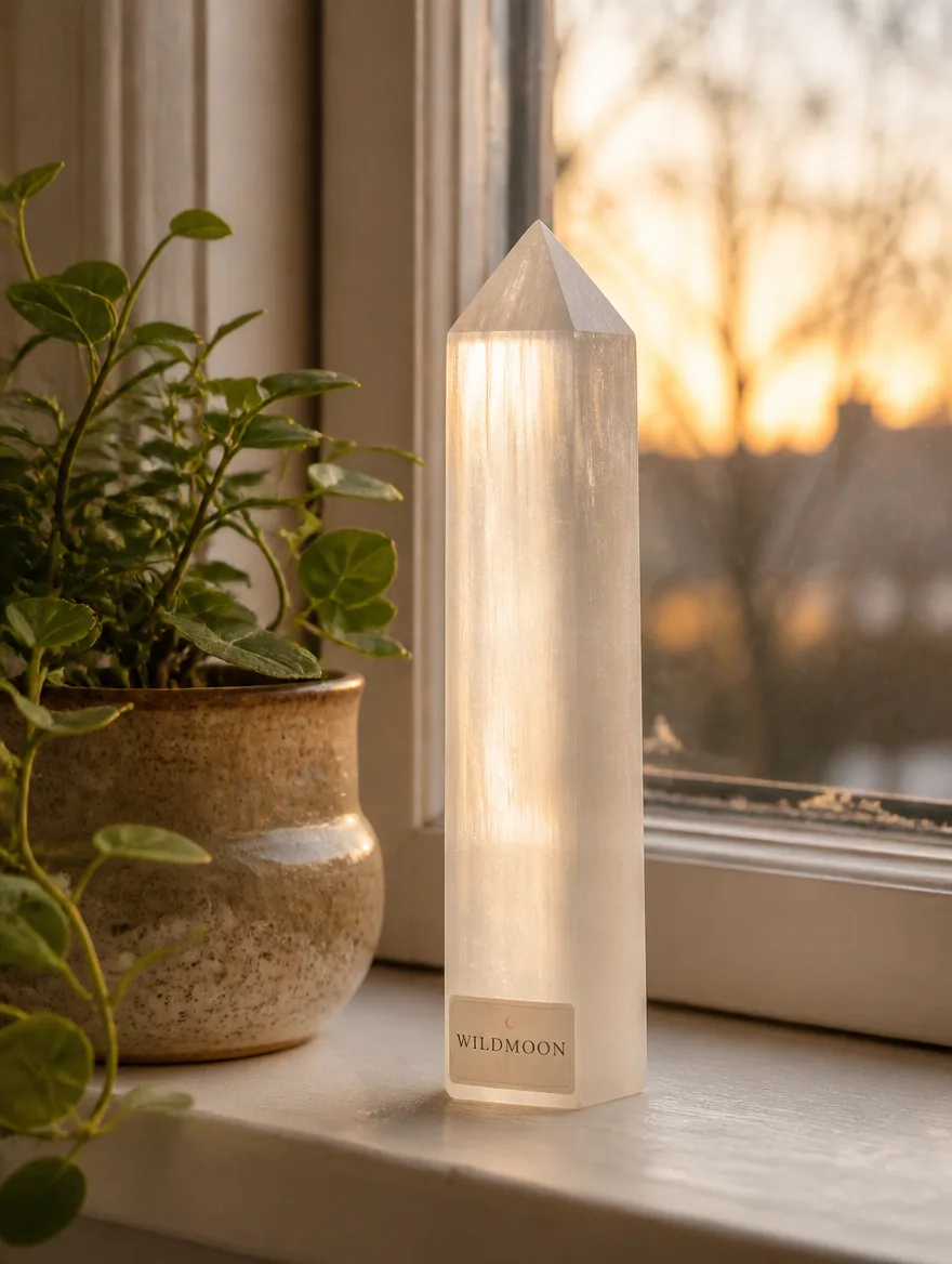 Selenite Tower, Large, image 2