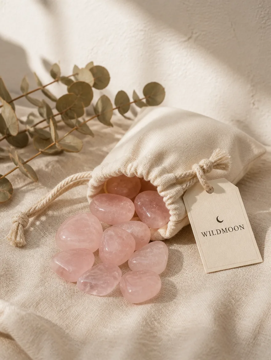 Rose Quartz Tumbled Stone