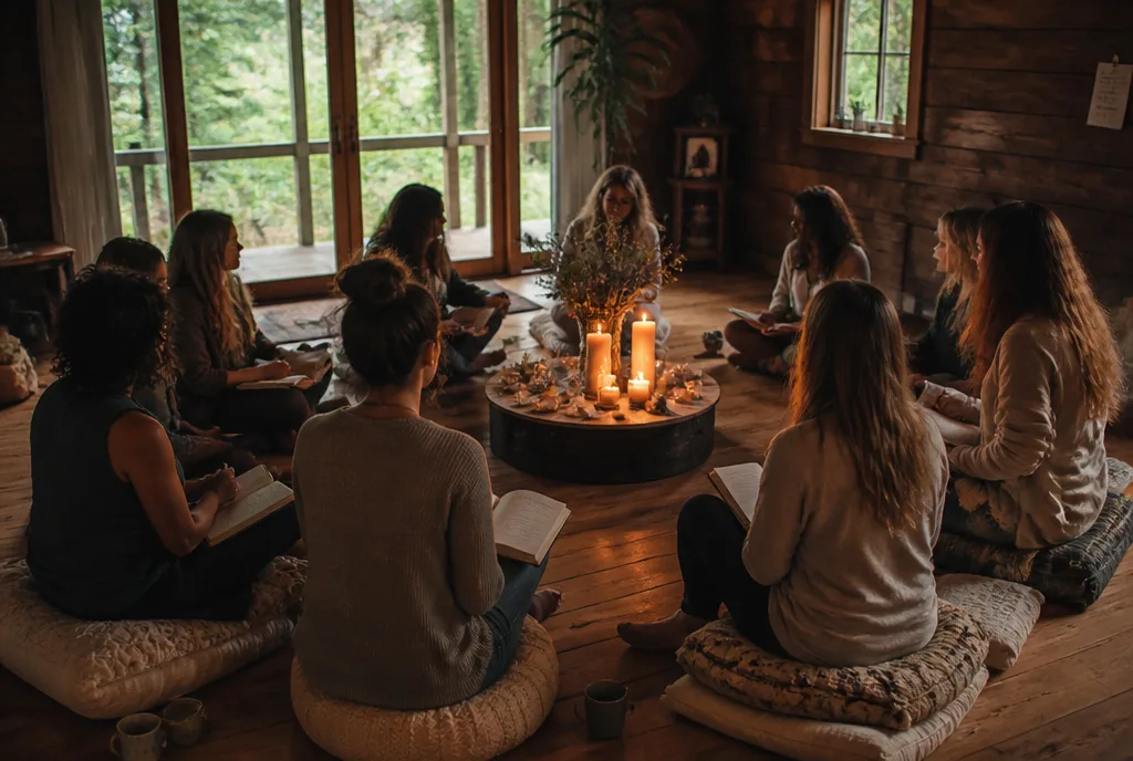New moon circle