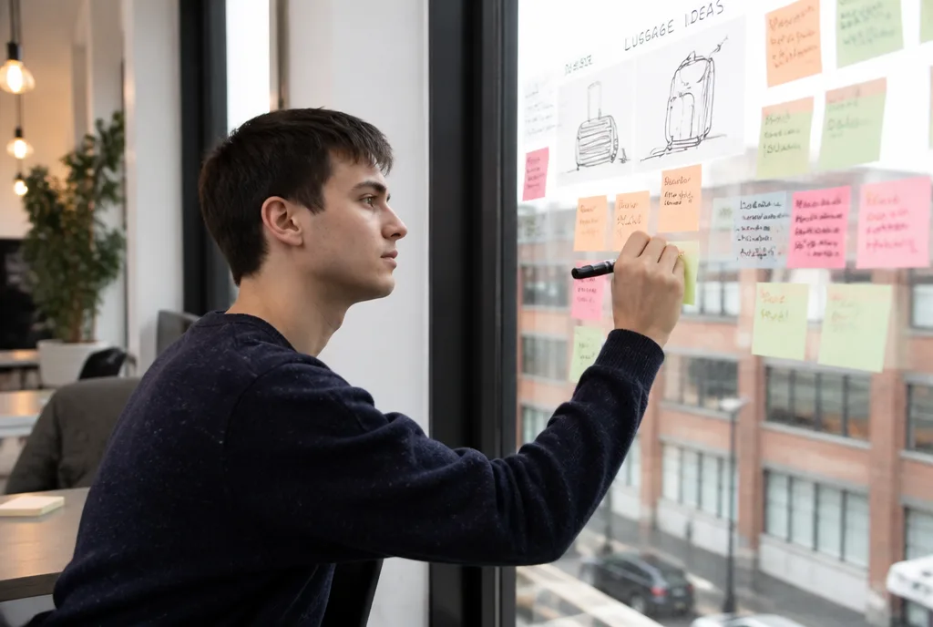 Planning session at a coworking space