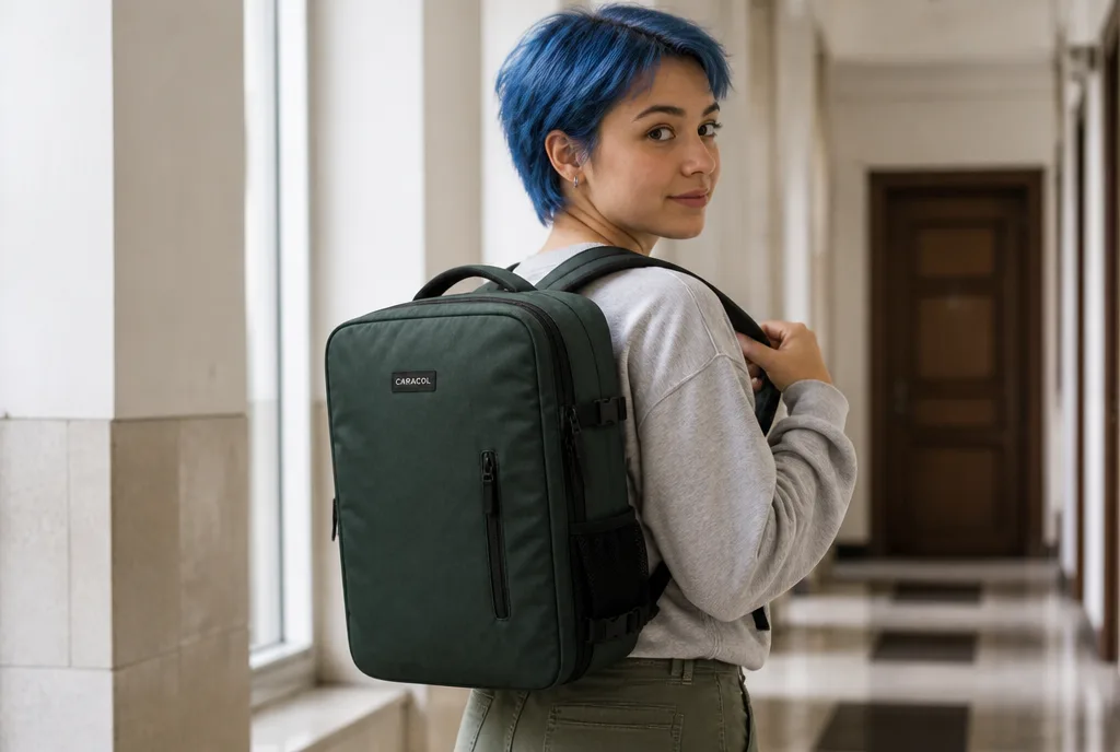Adjust the shoulder straps