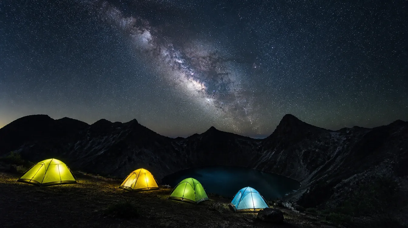 After dark is when the mountain stories start.