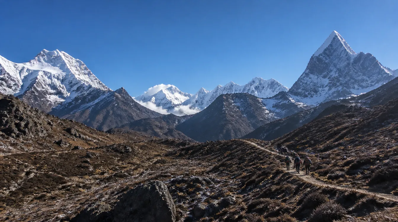 From rainforest to Himalayan glacier.