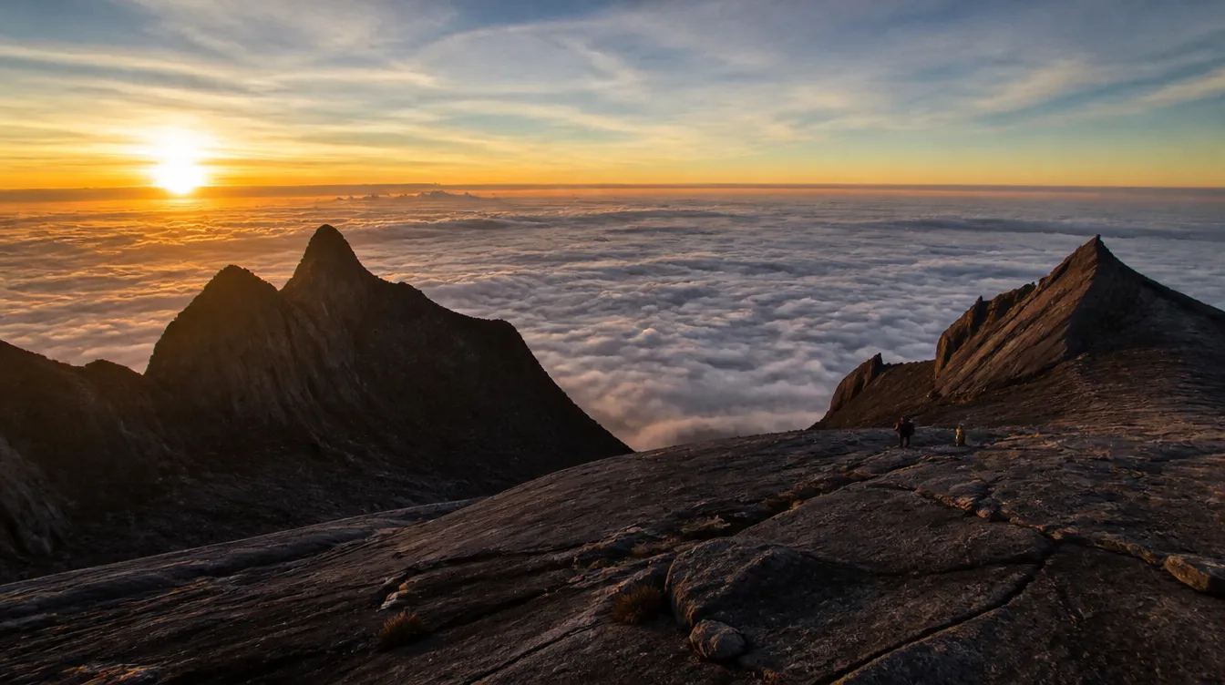 Leave at 2:30 am. Stand above the clouds by dawn.
