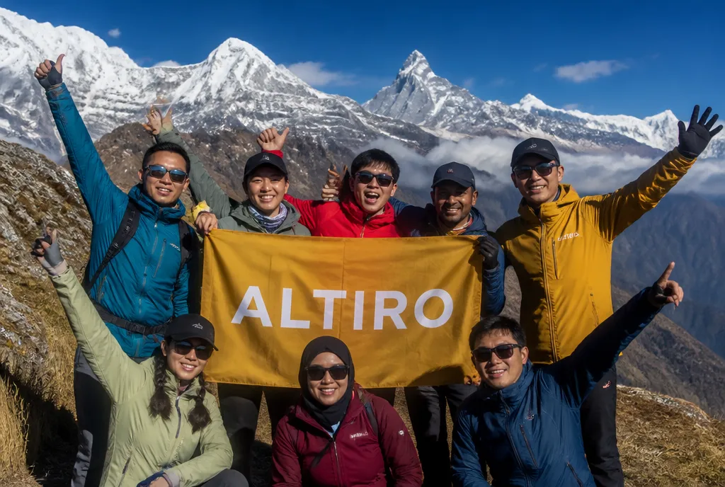 On Annapurna Base Camp Trek with Altiro
