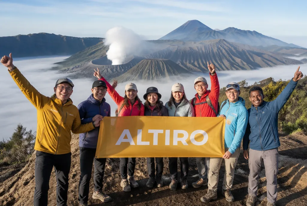 On Bromo, Ijen + Twin Waterfalls with Altiro