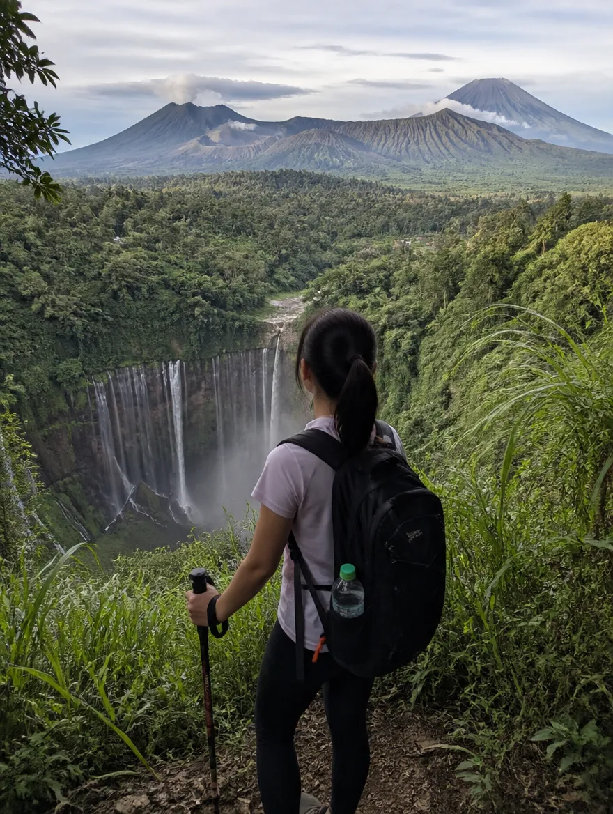 Bromo, Ijen + Twin Waterfalls on the trail