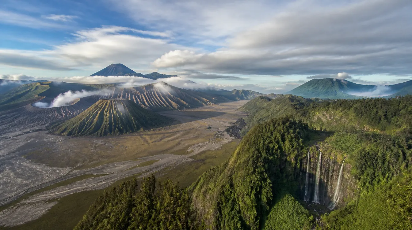Bromo, Ijen + Twin Waterfalls