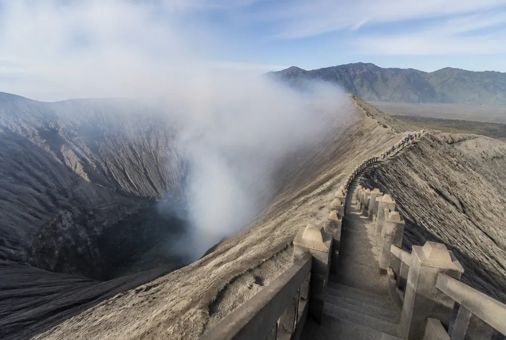 The Bromo crater