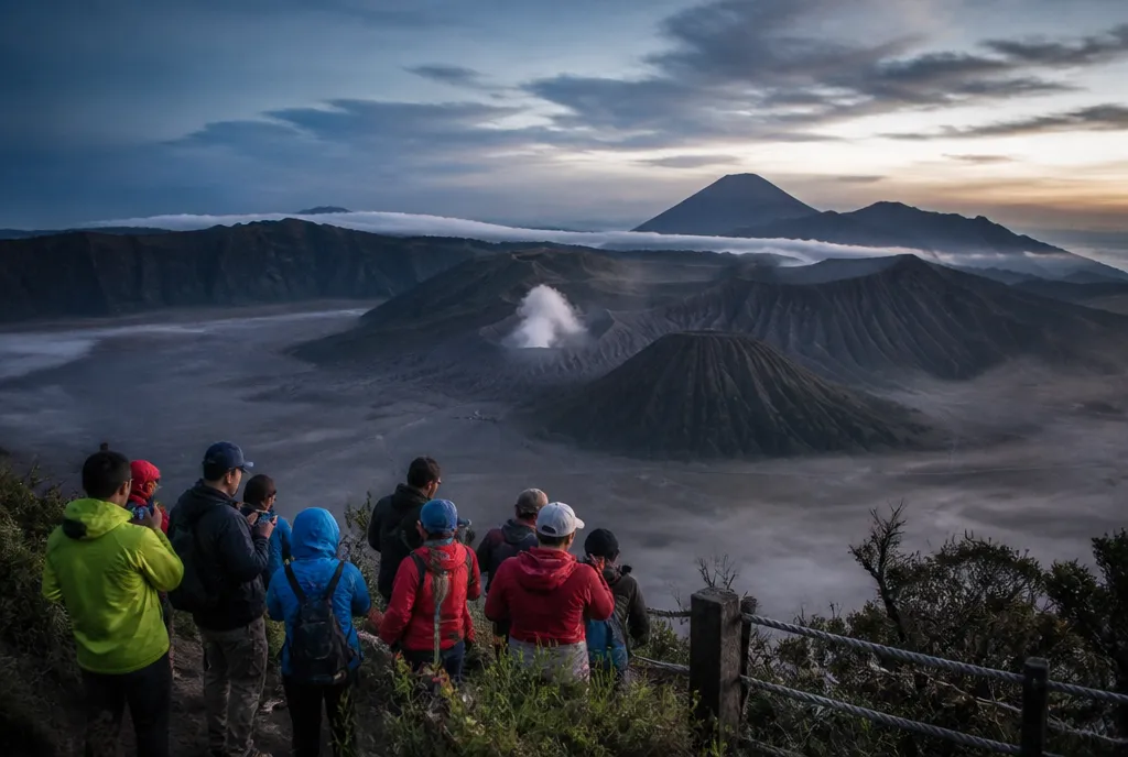 Ijen blue fire