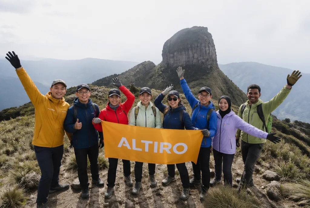 On Dabajian Peaks, Taiwan with Altiro