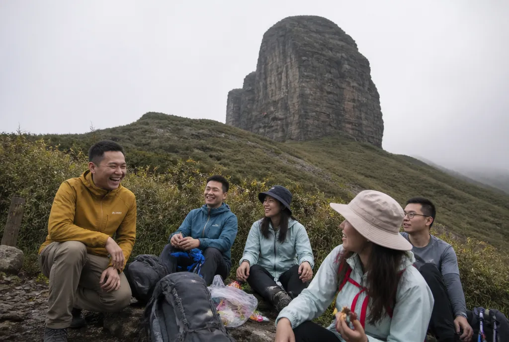 Dabajian Peaks, Taiwan trail break