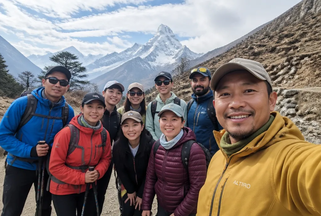 Day 6: 天波切 ➔ Dingboche