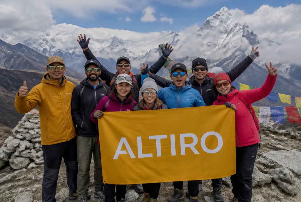 On Everest Base Camp Trek with Altiro