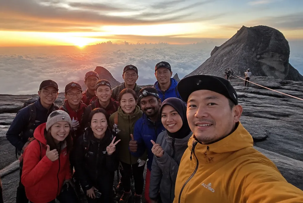 Day 3: 攻頂 ➔ 下山 ➔ 亞庇