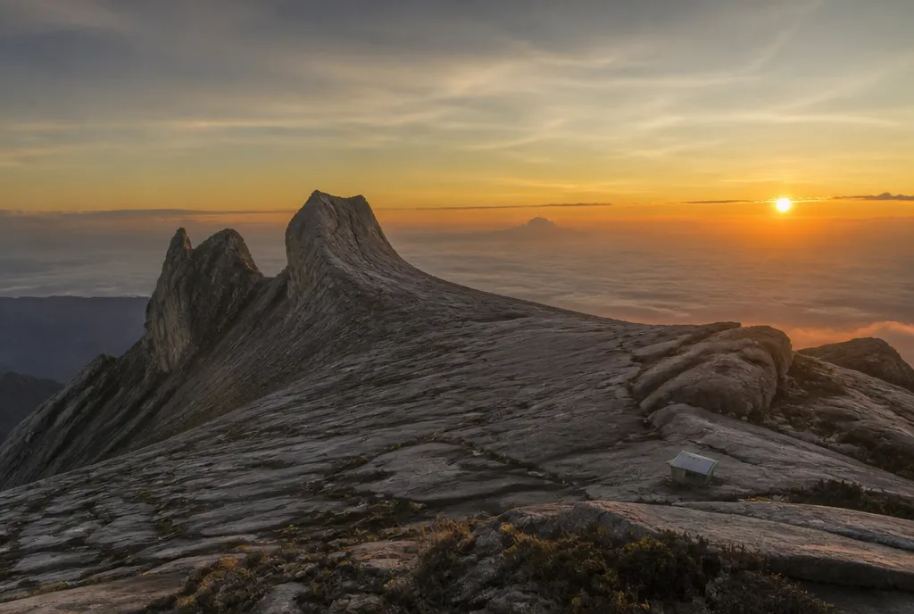 Sunset on the plateau