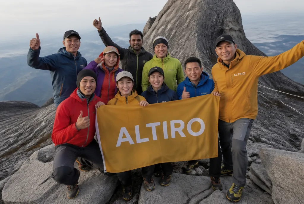 On Mount Kinabalu Summit + Via Ferrata with Altiro